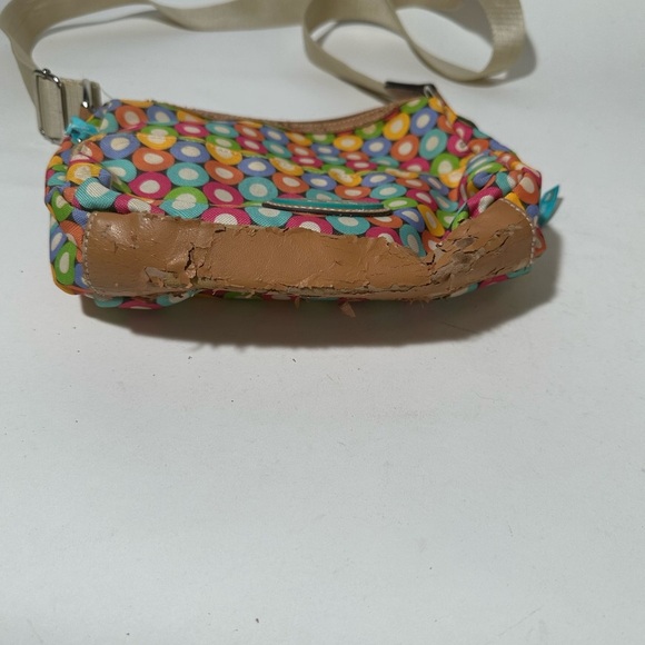 Red and Pink Crossbody Bag with Adjustable Strap - Picture 2 of 6